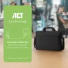 ACT Urban torba na ramię do laptopów do 16 inch, wykonana z butelek plastikowych z recyklingu