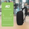Plecak ACT Suburb na laptopy do 15,6 cala wykonany z tworzywa sztucznego pochodzącego z recyklingu