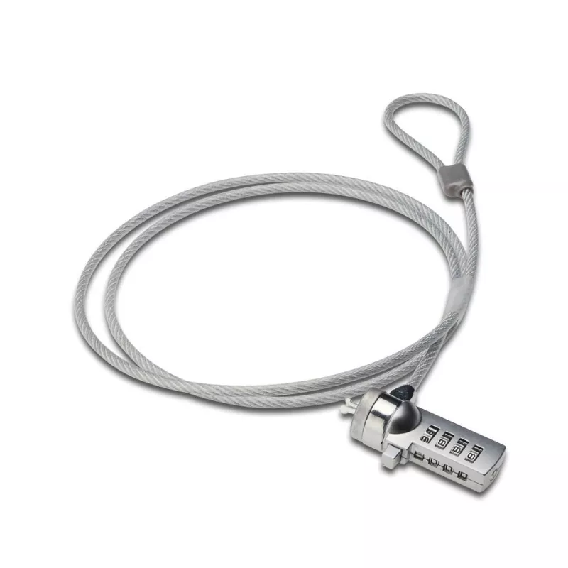 Zamek do laptopa ACT AC9015 zamek szyfrowy srebrny