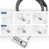 ACT Nano Laptop Lock z zamkiem szyfrowym, kabel 2 m