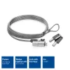 ACT Wedge Laptop Lock z kluczami, metaliczny, kabel 2 m