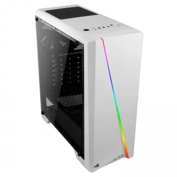 Aerocool Cyclon Midi Tower biały