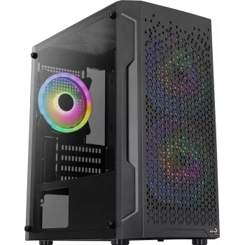 Aerocool Trinity Mini Mini Wieża Czarny