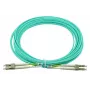 BlueOptics AJ837A-BO InfiniBand kabel światłowodowy 15 m LC Turkusowy