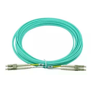 Kabel światłowodowy BlueOptics AJ839A 50 m LC OM3 Aqua