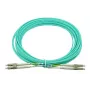 Kabel światłowodowy BlueOptics AJ839A 50 m LC OM3 Aqua
