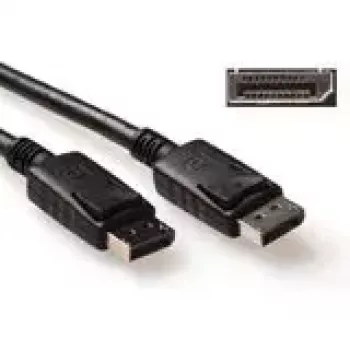 Kabel DisplayPort męsko-męski ACT AK3980 2 metry zasilający pin 20 połączony