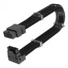 Kabel Akasa G-Nexus PX16 12+4-stykowy Czarny 0,3 m