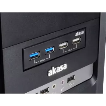 Moduł złączy panelowych Akasa InterConnect S AK-ICR-12V3