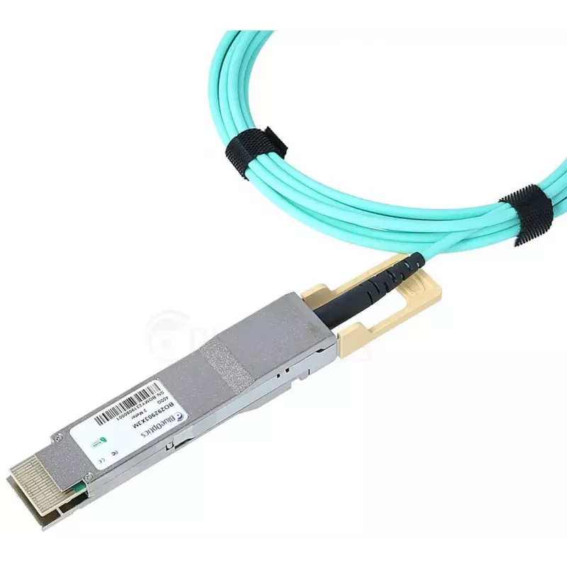 BlueOptics AOC-Q56DD-400G-3M-BO InfiniBand kabel światłowodowy 3m QSFP-DD Męski