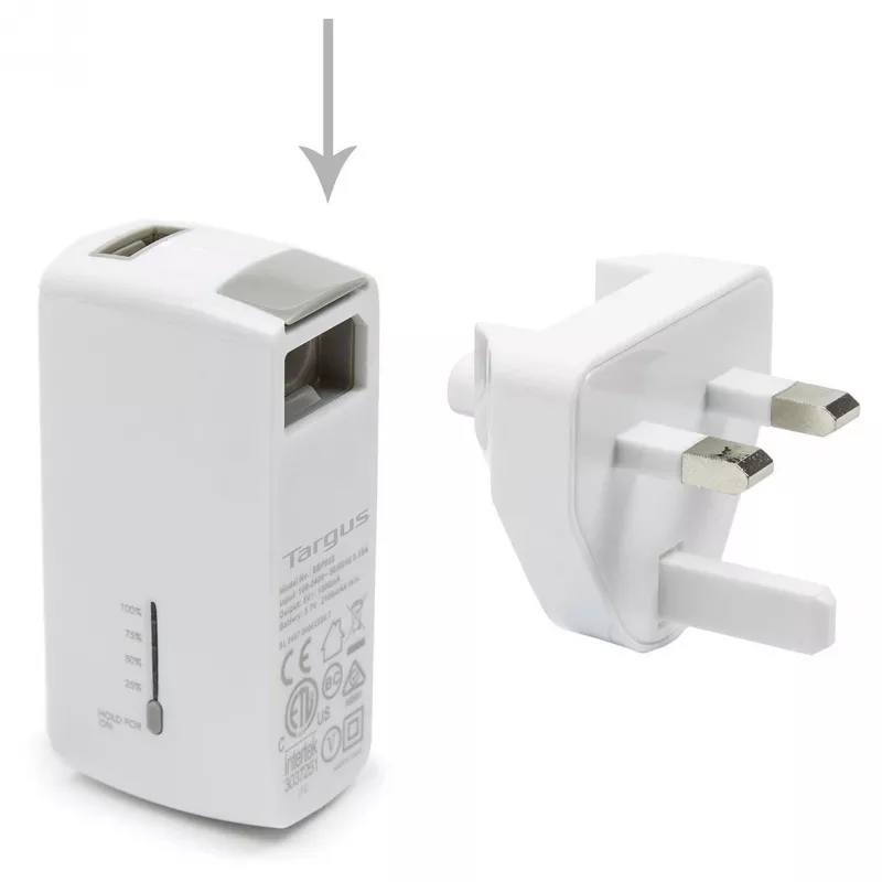 Targus APD752EU power bank 2100 mAh Biały