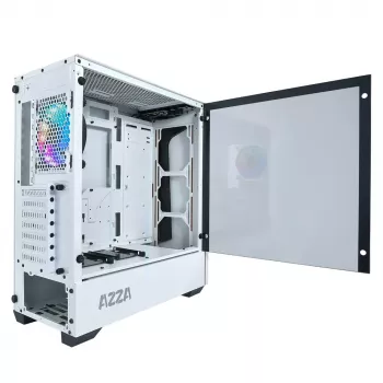 Obudowa PC Azza APOLLO 430 Midi Tower Biała