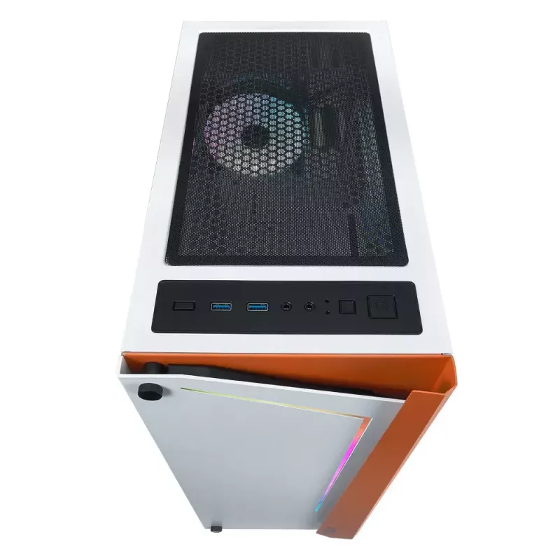 Obudowa PC Azza APOLLO 430 Midi Tower Biała