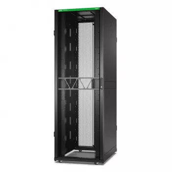 APC NetShelter SX Server Rack Gen 2, 48U, 2258H x 750W x 1070D mm, z bokami, czarny