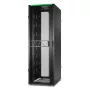APC NetShelter SX Server Rack Gen 2, 48U, 2258H x 750W x 1070D mm, z bokami, czarny