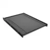 Regulowana półka rack APC AR8122BLK, metal, szer. 470 mm, maks. głęb. 660 mm, wys. 44 mm, czarny
