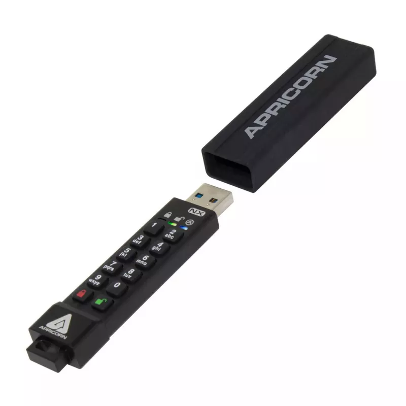 Pamięć USB Flash Apricorn 16 GB USB Type-A 3.2 Gen 1 Aegis Secure Key 3NX