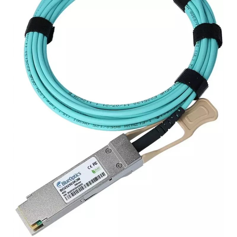 BlueOptics ATZ4-BO kabel InfiniBand/światłowodowy 5 m QSFP pomarańczowy