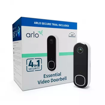 Wideodomofon Arlo Essential HD AVD3001-100EUS 1536p 180° pole widzenia
