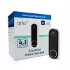 Wideodomofon Arlo Essential 2K Biały 1944p 180° Pole Widzenia
