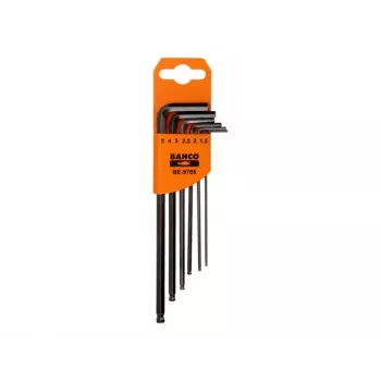L-shaped hex key set Bahco BE-9765 6pcs