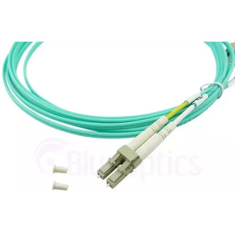 Kabel światłowodowy BlueOptics BK842A 30 m LC OM3 Aqua