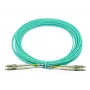 Kabel światłowodowy BlueOptics BK842A 30 m LC OM3 Aqua