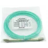 Kabel światłowodowy BlueOptics BK843A-BO 50m LC OM3 Aqua