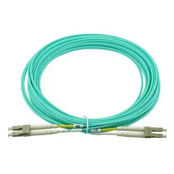 Kabel światłowodowy BlueOptics BK843A-BO 50m LC OM3 Aqua