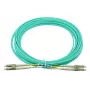 Kabel światłowodowy BlueOptics BK843A-BO 50m LC OM3 Aqua