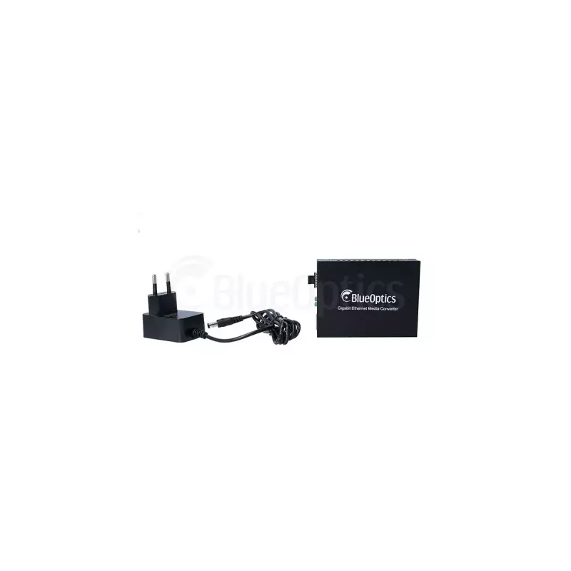 Konwerter mediów sieciowych BlueOptics BLMC001 1000 Mbit/s Czarny