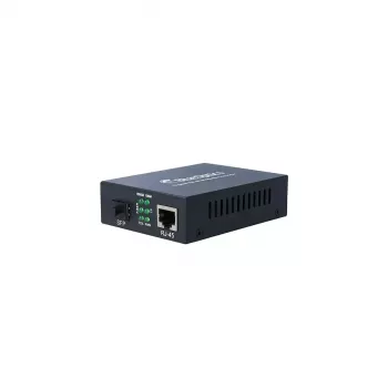 Konwerter mediów sieciowych BlueOptics BLMC001 1000 Mbit/s Czarny