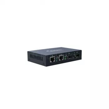 Konwerter mediów sieciowych BlueOptics BLMC003 1000 Mbit/s Jednomodowy Czarny