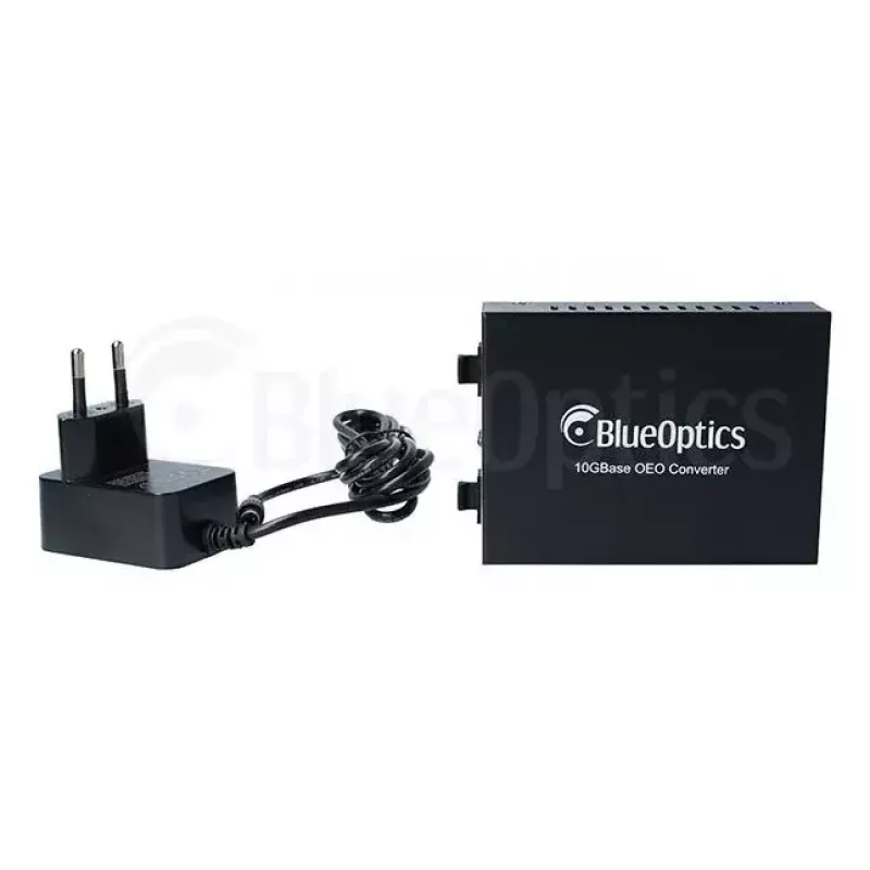 BlueOptics 10G Ethernet Media Converter 2x SFP+ 10000 Mbit/s 850 nm Czarny