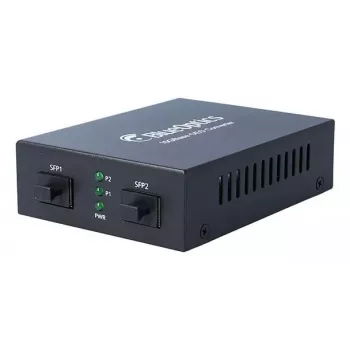 BlueOptics 10G Ethernet Media Converter 2x SFP+ 10000 Mbit/s 850 nm Czarny
