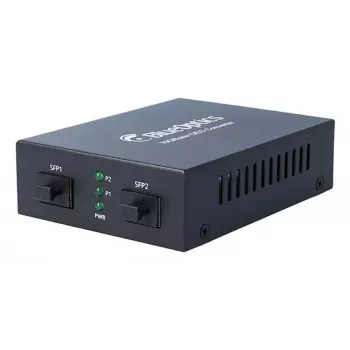 BlueOptics 10G Ethernet Media Converter 2x SFP+ 10000 Mbit/s 850 nm Czarny