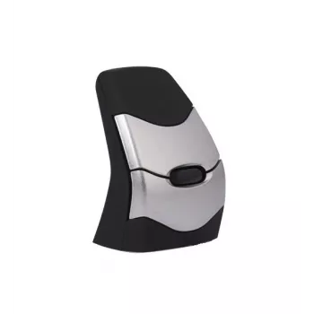 BakkerElkhuizen DXT 2 Precision Mouse Bezprzewodowa, Oburęczna, Pionowa konstrukcja, Laser, RF Bezprzewodowa + Bluetooth, 2000 DPI, Czarny, Szary