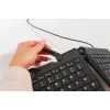 BakkerElkhuizen Goldtouch Travel Go2 Wired DE Qwertz, Mini, Przewodowa, USB, Przełącznik nożycowy, QWERTZ, Czarny