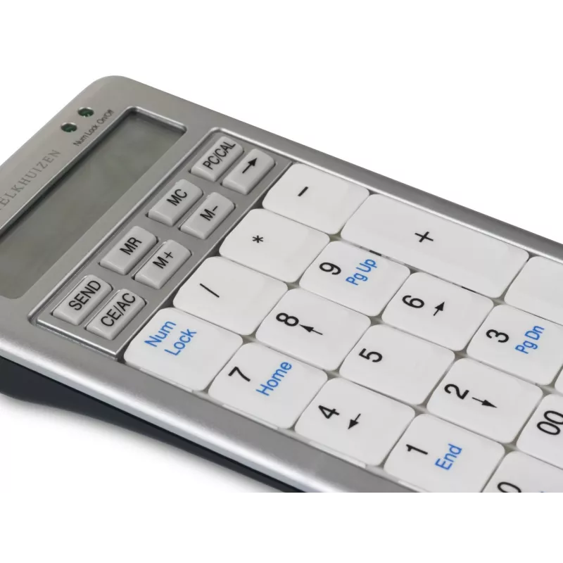 BakkerElkhuizen S-board 840 Klawiatura numeryczna, USB, PC, 1,2 m, jasnoszary, biały