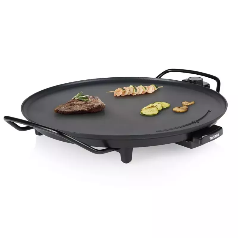 Tristar BP-2787 Grill Okrągły 2000W Czarny Aluminium Okrągły
