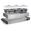 Podgrzewacz do potraw Tristar BP-6283 200W 4,2L Stal nierdzewna
