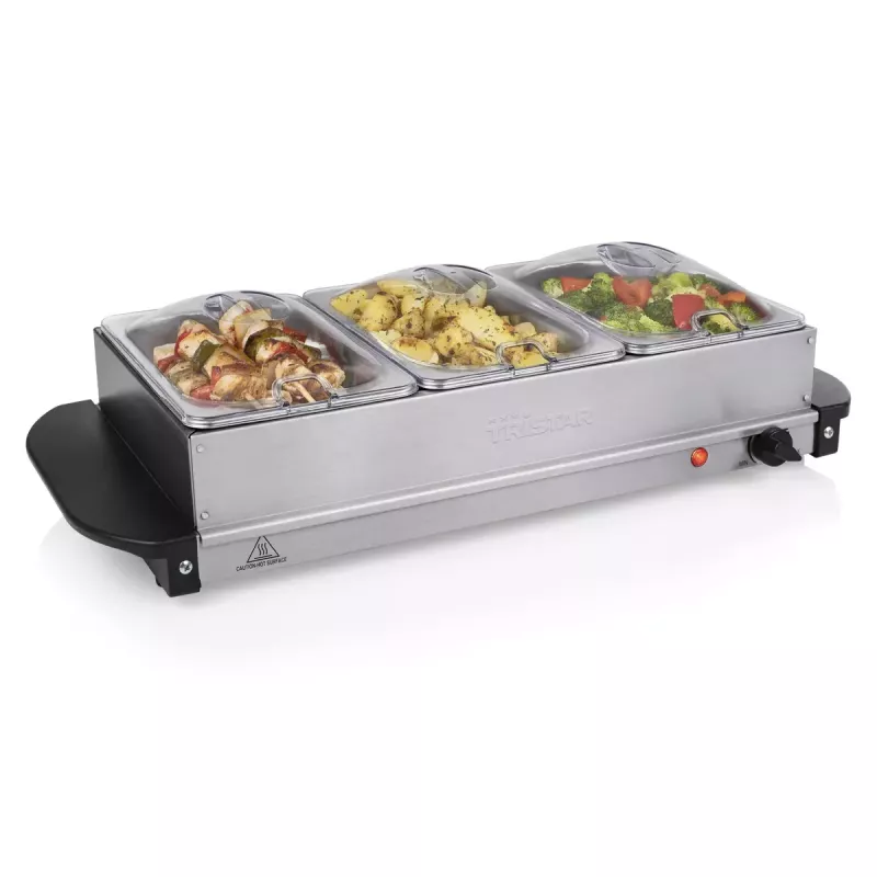 Podgrzewacz do potraw Tristar BP-6283 200W 4,2L Stal nierdzewna