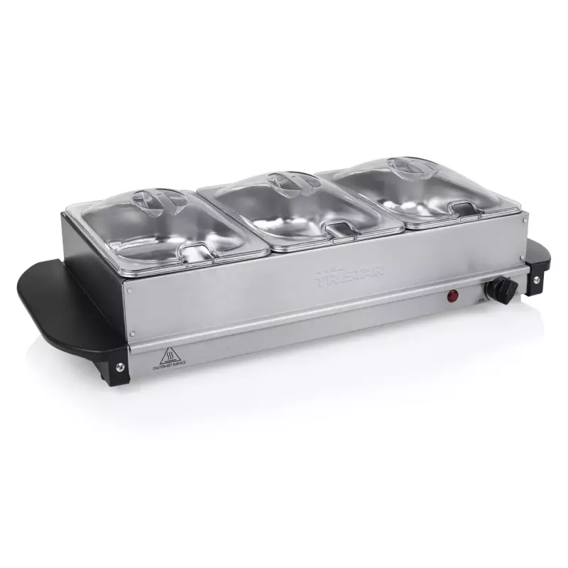Podgrzewacz do potraw Tristar BP-6283 200W 4,2L Stal nierdzewna