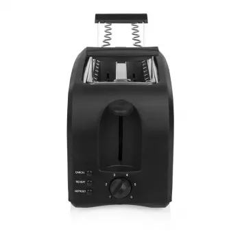 Toster Tristar BR-1046 4 kromki Czarny Stal nierdzewna 1400W
