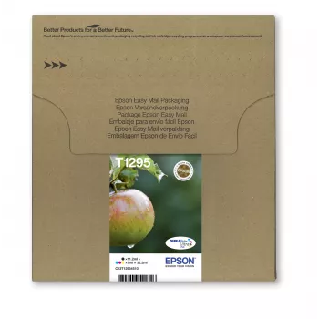 Epson Apple Multipack 4-kolory T129 EasyMail, Czarny, cyjan, magenta, Żółty, 11,2 ml, 7 ml, 1 szt., Zestaw wielopak