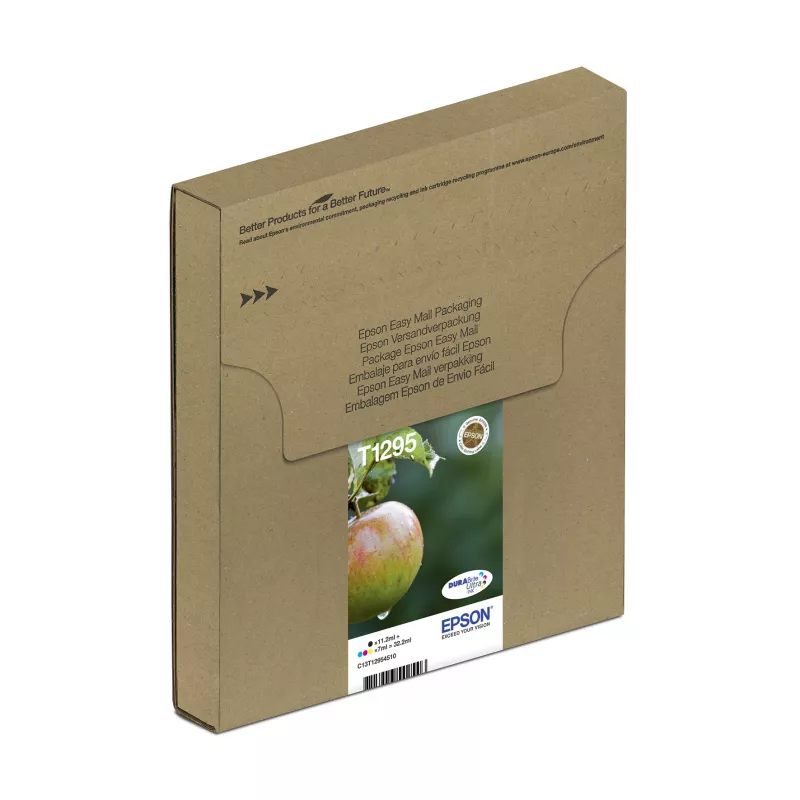 Epson Apple Multipack 4-kolory T129 EasyMail, Czarny, cyjan, magenta, Żółty, 11,2 ml, 7 ml, 1 szt., Zestaw wielopak