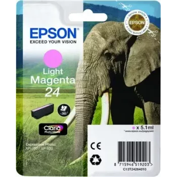 wkład atramentowy Epson C13T24264010 oryginalny pigmentowy Jasnopurpurowy pojedynczy