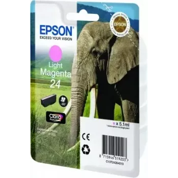 wkład atramentowy Epson C13T24264010 oryginalny pigmentowy Jasnopurpurowy pojedynczy