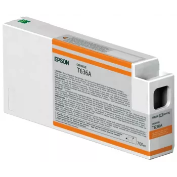Epson Singlepack pomarańczowy T636A00 UltraChrome HDR 700 ml, pomarańczowy, atrament pigmentowy, 700 ml, 1 szt.