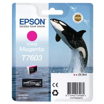 Wkład atramentowy Epson T7603 magenta